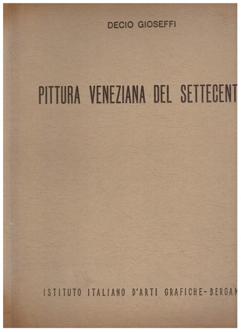 Pittura veneziana del settecento