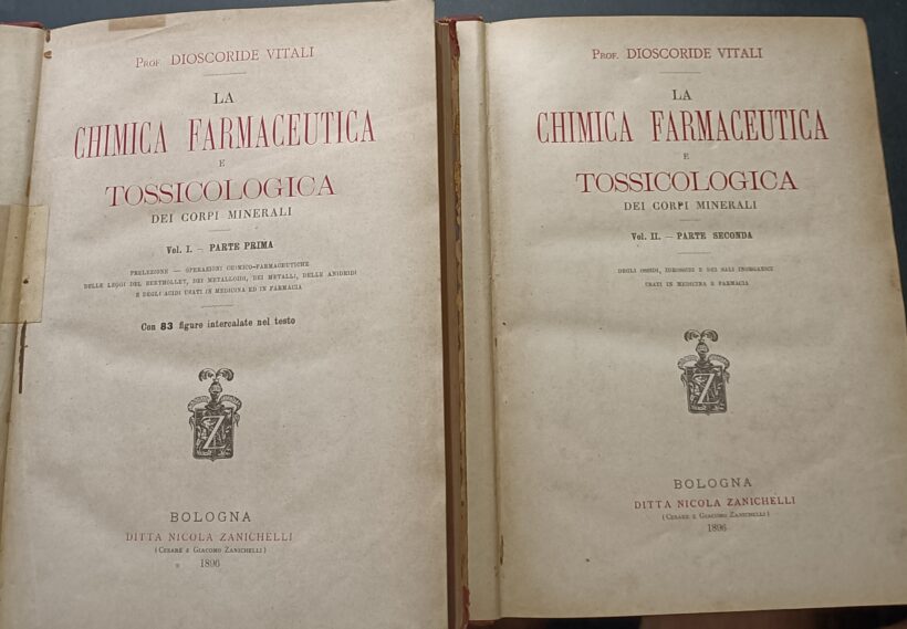 La chimica farmaceutica e tossicologica dei corpi minerali Volum