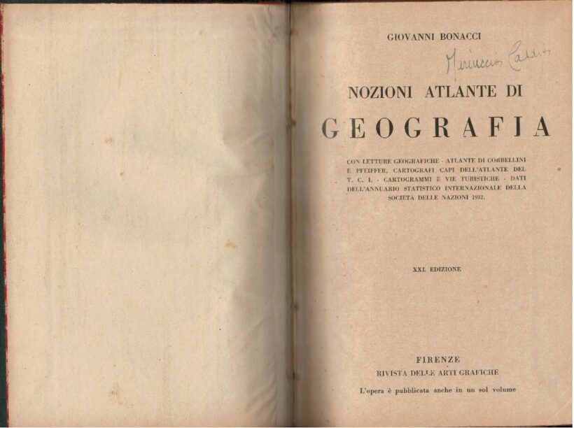 Nozioni atlante di geografia